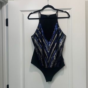 Express sequined bodysuit